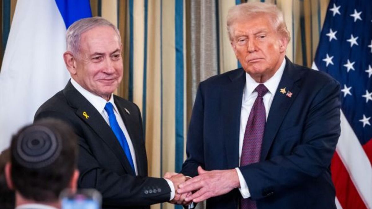 tramp binyamin netanyahu